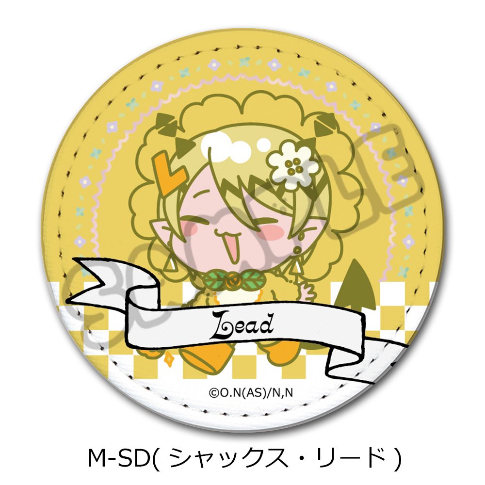 魔入りました!入間くん 第2弾 レザーバッジ(丸形) M-SD シャックス・リード ("Welcome to Demon School! Iruma-kun" Vol. 2 Leather Badge (Round) M-SD Shax Lead)