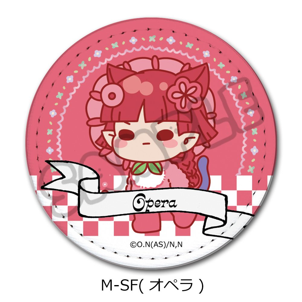 魔入りました!入間くん 第2弾 レザーバッジ(丸形) M-SF オペラ ("Welcome to Demon School! Iruma-kun" Vol. 2 Leather Badge (Round) M-SF Opera)