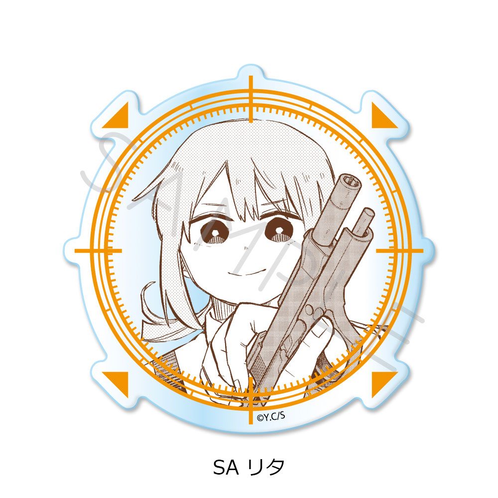 幼稚園WARS 第2弾 3wayアクリルバッジ SA リタ ("Kindergarten Wars" Vol. 2 3 Way Acrylic Badge SA Rita)