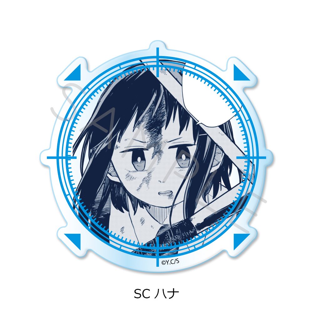 幼稚園WARS 第2弾 3wayアクリルバッジ SC ハナ ("Kindergarten Wars" Vol. 2 3 Way Acrylic Badge SC Hana)