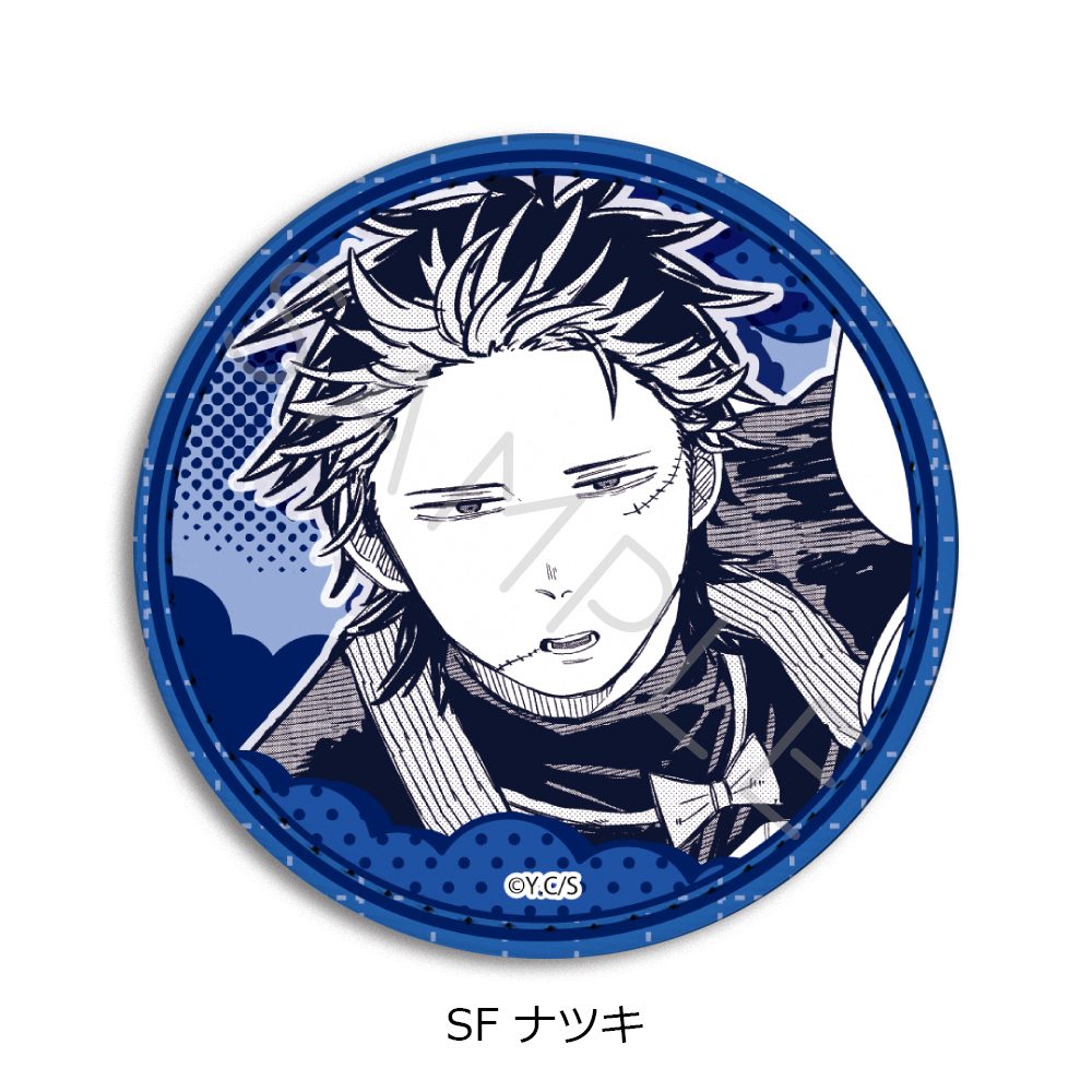 幼稚園WARS 第2弾 レザーバッジ(丸形) SF ナツキ ("Kindergarten Wars" Vol. 2 Leather Badge (Round) SF Natsuki)