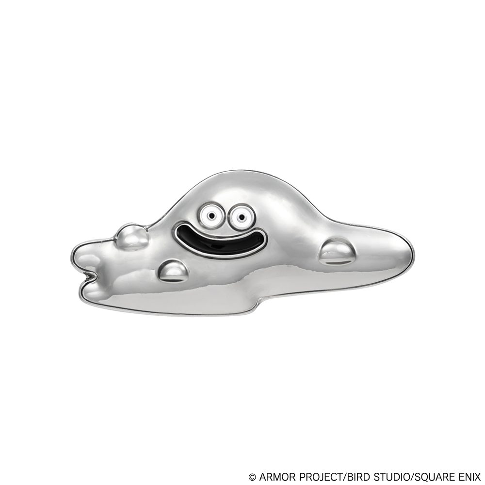 ドラゴンクエスト ピンズ はぐれメタル ("Dragon Quest" Pins Liquid Metal Slime)