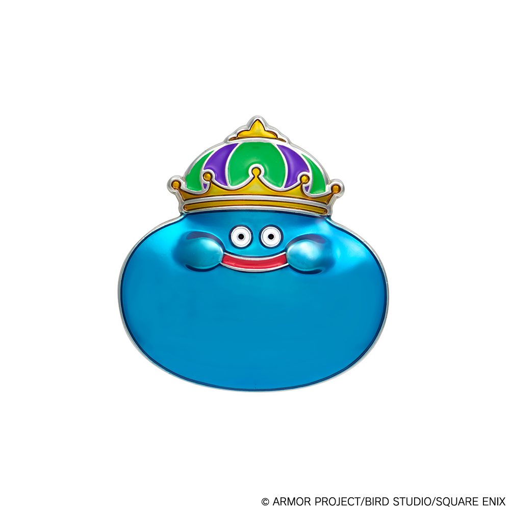 ドラゴンクエスト ピンズ キングスライム ("Dragon Quest" Pins King Slime)