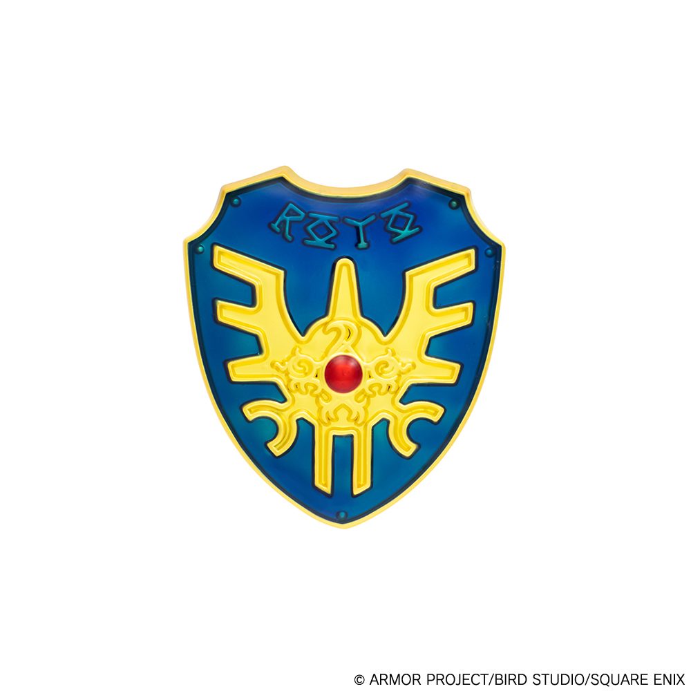 ドラゴンクエスト ピンズ ロトの盾 ("Dragon Quest" Pins Loto Shield)