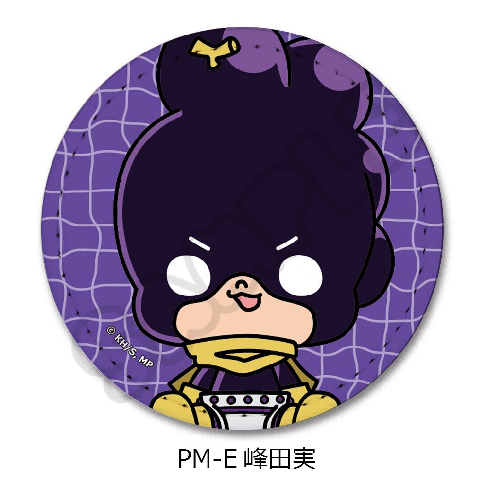 僕のヒーローアカデミア POTEmocho 第1弾 レザーバッジ PM-E 峰田実 ("My Hero Academia" POTEmocho Vol. 1 Leather Badge PM-E Mineta Minoru)