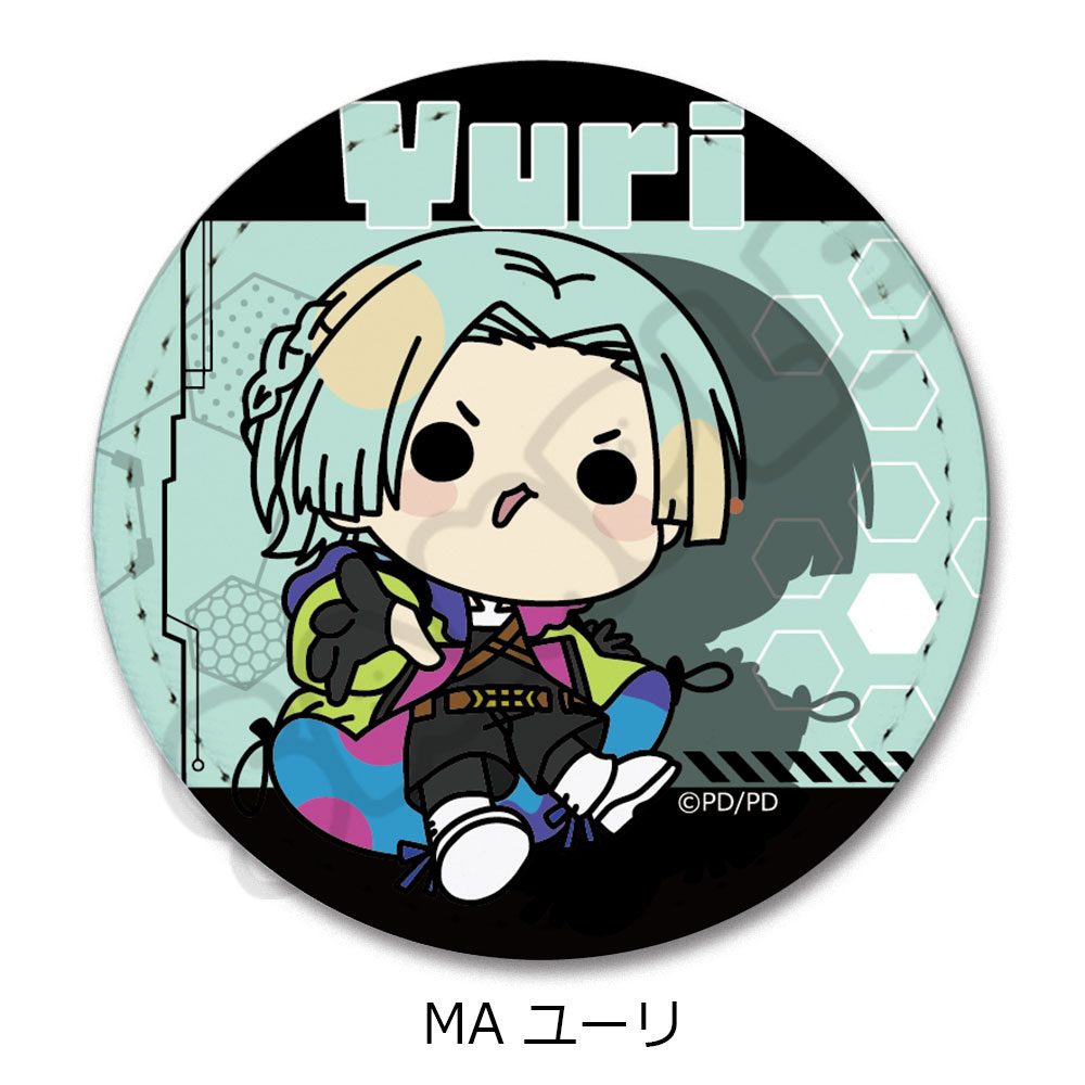 グノーシア レザーバッジ(丸形) MA ユーリ ("GNOSIA" Leather Badge (Round) MA Yuri)