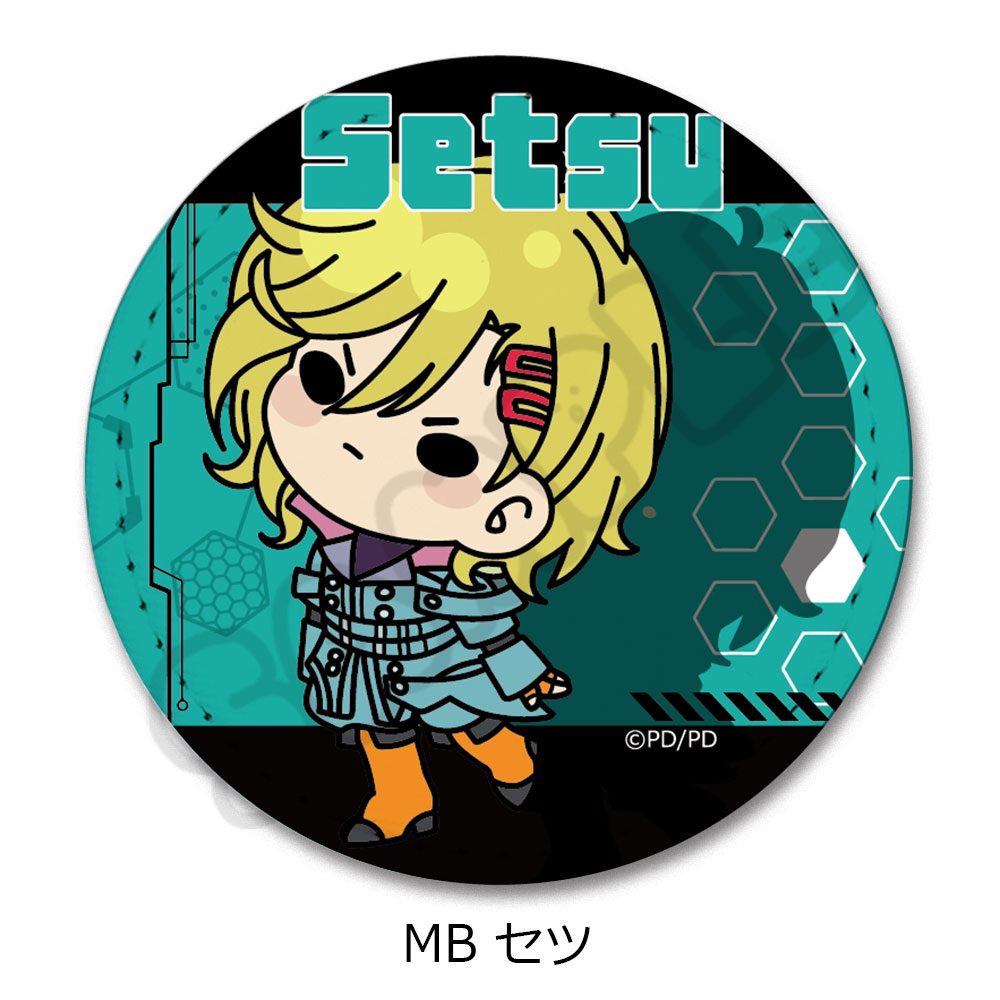 グノーシア レザーバッジ(丸形) MB セツ ("GNOSIA" Leather Badge (Round) MB Setsu)