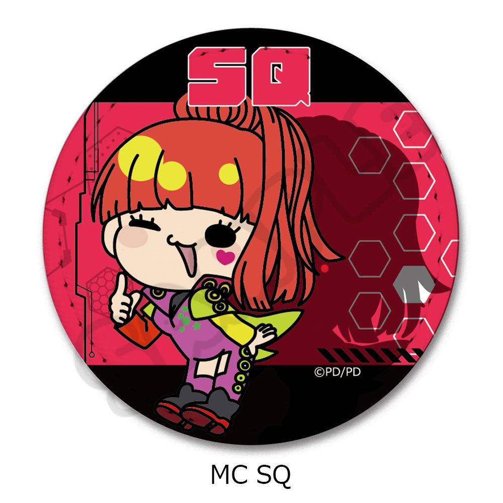 グノーシア レザーバッジ(丸形) MC SQ ("GNOSIA" Leather Badge (Round) MC SQ)