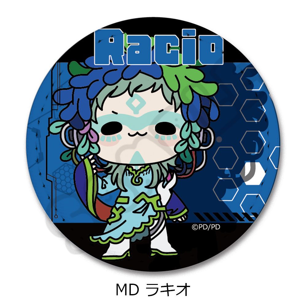 グノーシア レザーバッジ(丸形) MD ラキオ ("GNOSIA" Leather Badge (Round) MD Racio)