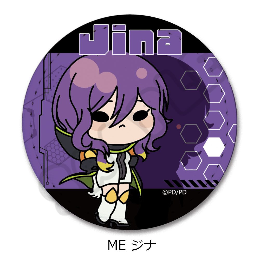 グノーシア レザーバッジ(丸形) ME ジナ ("GNOSIA" Leather Badge (Round) ME Jina)