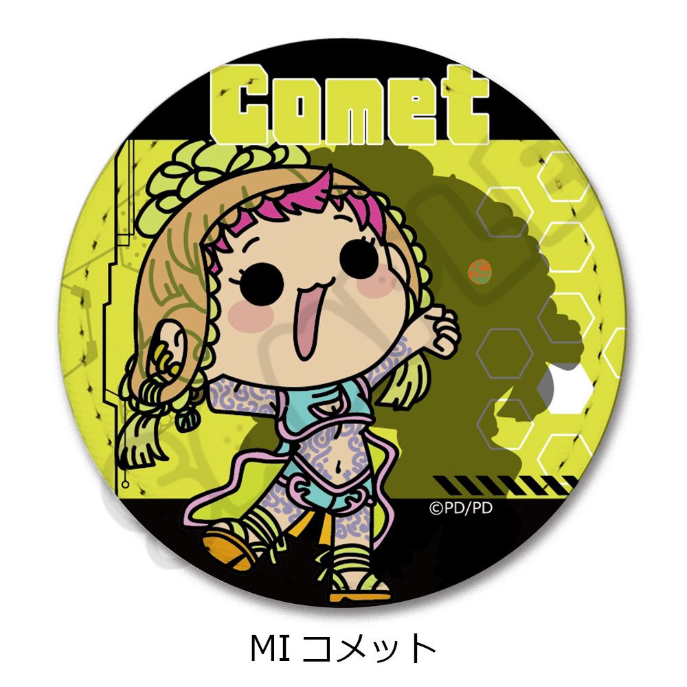 グノーシア レザーバッジ(丸形) MI コメット ("GNOSIA" Leather Badge (Round) MI Comet)