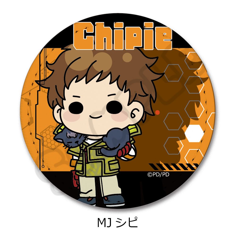 グノーシア レザーバッジ(丸形) MJ シピ ("GNOSIA" Leather Badge (Round) MJ Chipie)
