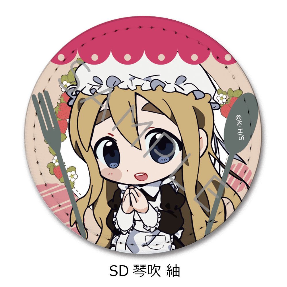 けいおん! 第2弾 レザーバッジ(丸形) SD 琴吹紬 ("K-On!" Vol. 2 Leather Badge (Round) SD Kotobuki Tsumugi)