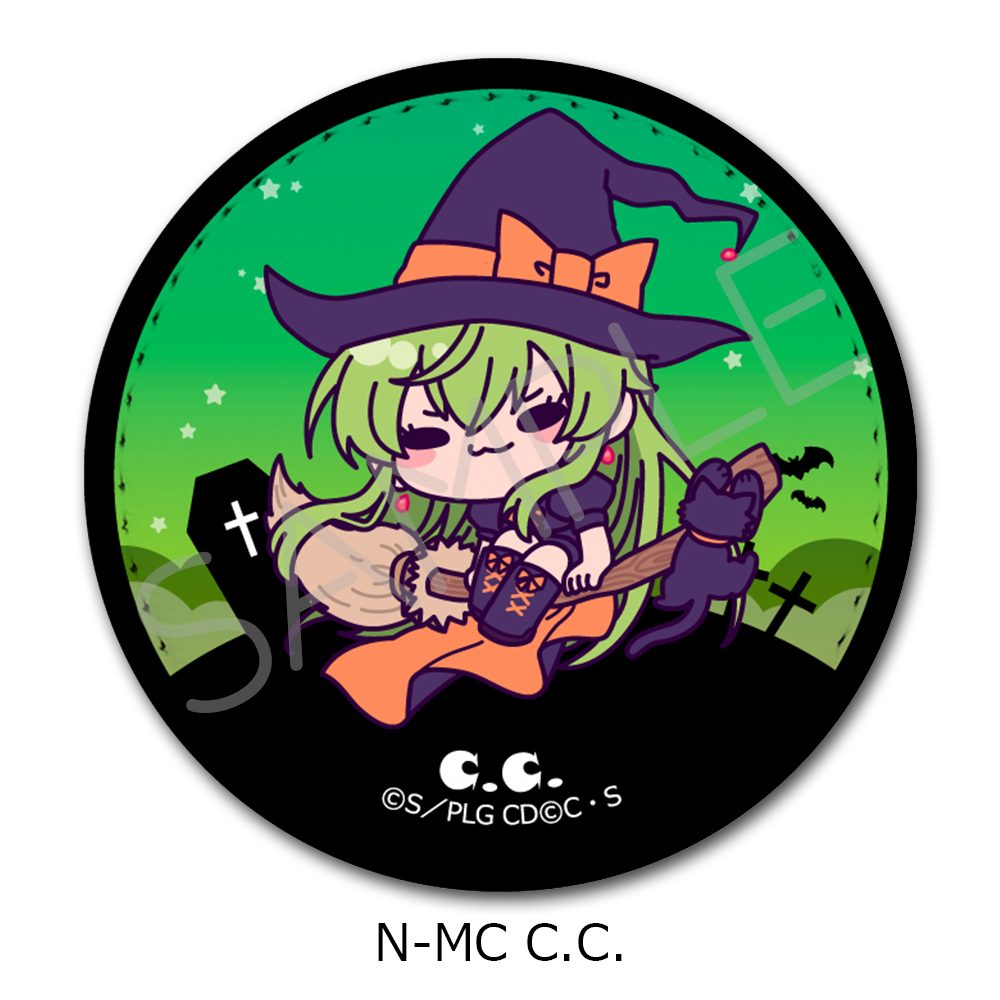 コードギアス 反逆のルルーシュ 第4弾 レザーバッジ(丸形) N-MC C.C. ("Code Geass Lelouch of the Rebellion" Vol. 4 Leather Badge (Round) N-MC C.C.)