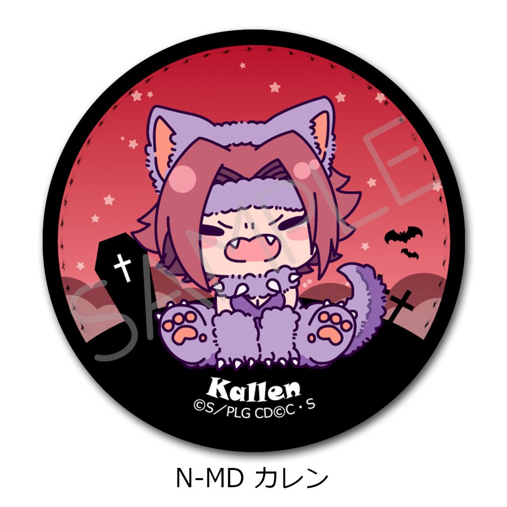 コードギアス 反逆のルルーシュ 第4弾 レザーバッジ(丸形) N-MD カレン ("Code Geass Lelouch of the Rebellion" Vol. 4 Leather Badge (Round) N-MD Kallen)