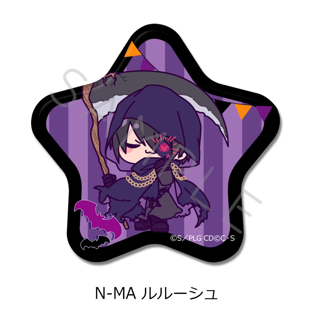 コードギアス 反逆のルルーシュ 第4弾 星形缶バッジ N-MA ルルーシュ ("Code Geass Lelouch of the Rebellion" Vol. 4 Star Can Badge N-MA Lelouch)