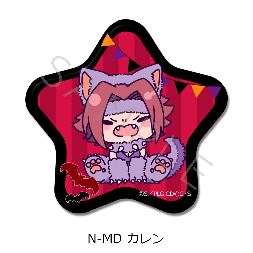 コードギアス 反逆のルルーシュ 第4弾 星形缶バッジ N-MD カレン ("Code Geass Lelouch of the Rebellion" Vol. 4 Star Can Badge N-MD Kallen)