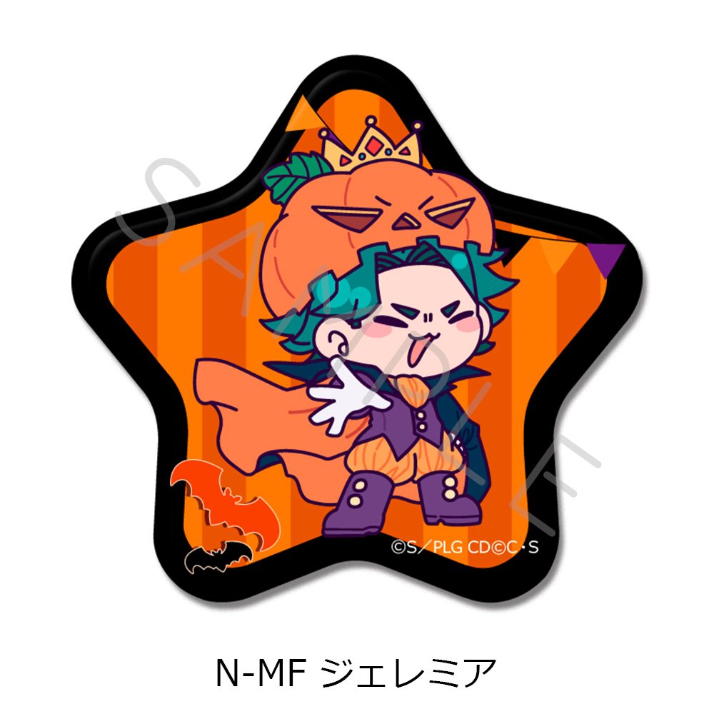 コードギアス 反逆のルルーシュ 第4弾 星形缶バッジ N-MF ジェレミア ("Code Geass Lelouch of the Rebellion" Vol. 4 Star Can Badge N-MF Jeremiah)