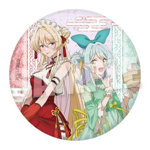わたしが恋人になれるわけないじゃん、ムリムリ!(※ムリじゃなかった!?) BIGホログラム缶バッジ Sweet China Ver. 王塚真唯&小柳香穂 ("There's No Freaking Way I'll be Your Lover! Unless..." Big Hologram Can Badge Sweet China Ver. Ouduka Mai & Koyanagi Kaho)