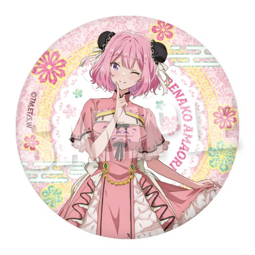 わたしが恋人になれるわけないじゃん、ムリムリ!(※ムリじゃなかった!?) BIGホログラム缶バッジ Sweet China Ver. 甘織れな子 ("There's No Freaking Way I'll be Your Lover! Unless..." Big Hologram Can Badge Sweet China Ver. Amaori Renako)