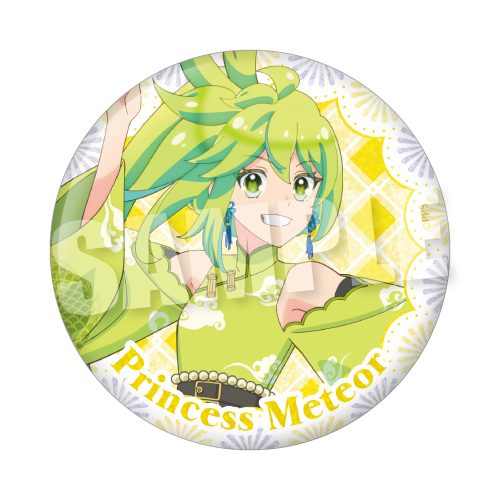 プリンセッション・オーケストラ BIGホログラム缶バッジ スイートチャイナVer. ププリンセス・ミーティア ("Princession Orchestra" Big Hologram Can Badge Sweet China Ver. Princess Meteor)
