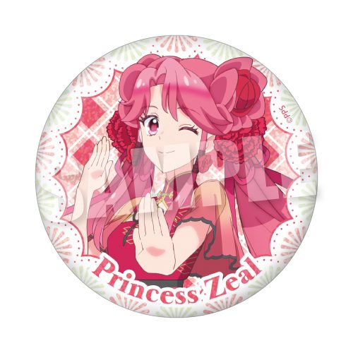 プリンセッション・オーケストラ BIGホログラム缶バッジ スイートチャイナVer. プリンセス・ジール ("Princession Orchestra" Big Hologram Can Badge Sweet China Ver. Princess Zeal)