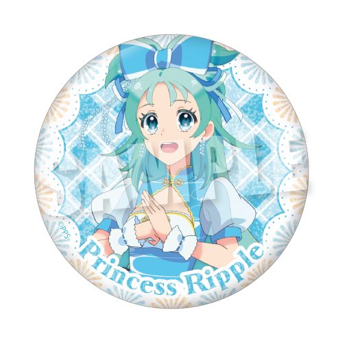 プリンセッション・オーケストラ BIGホログラム缶バッジ スイートチャイナVer. プリンセス・リップル ("Princession Orchestra" Big Hologram Can Badge Sweet China Ver. Princess Ripple)