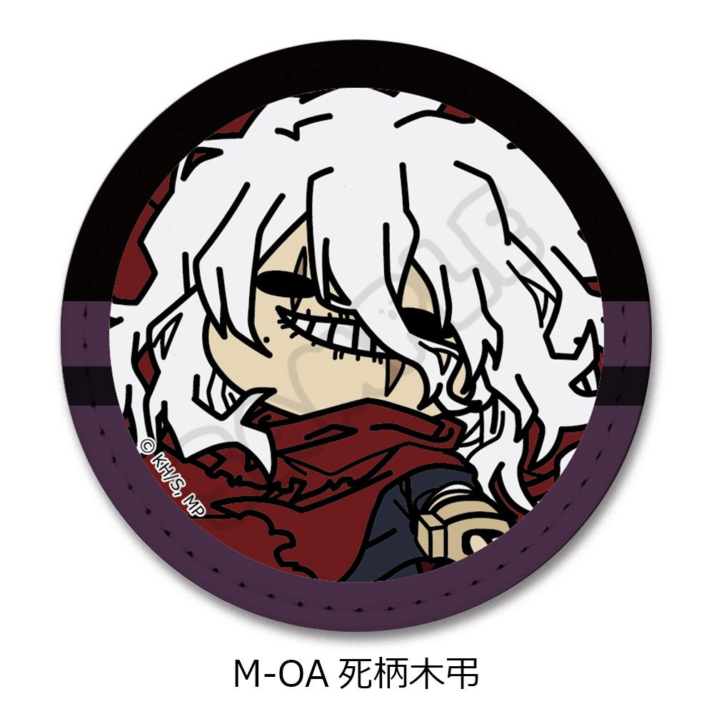僕のヒーローアカデミア みんなmochocho化大作戦! 第7弾 レザーバッジ M-OA 死柄木弔 ("My Hero Academia" Minna mochocho Ka Daisakusen! Vol. 7 Leather Badge M-OA Shigaraki Tomura)