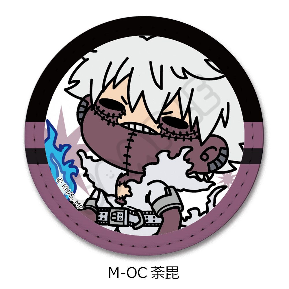 僕のヒーローアカデミア みんなmochocho化大作戦! 第7弾 レザーバッジ M-OC 荼毘 ("My Hero Academia" Minna mochocho Ka Daisakusen! Vol. 7 Leather Badge M-OC Dabi)