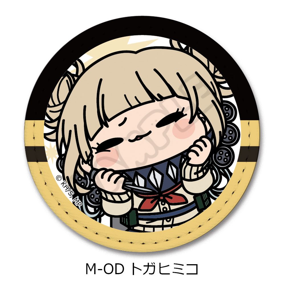 僕のヒーローアカデミア みんなmochocho化大作戦! 第7弾 レザーバッジ M-OD トガヒミコ ("My Hero Academia" Minna mochocho Ka Daisakusen! Vol. 7 Leather Badge M-OD Toga Himiko)