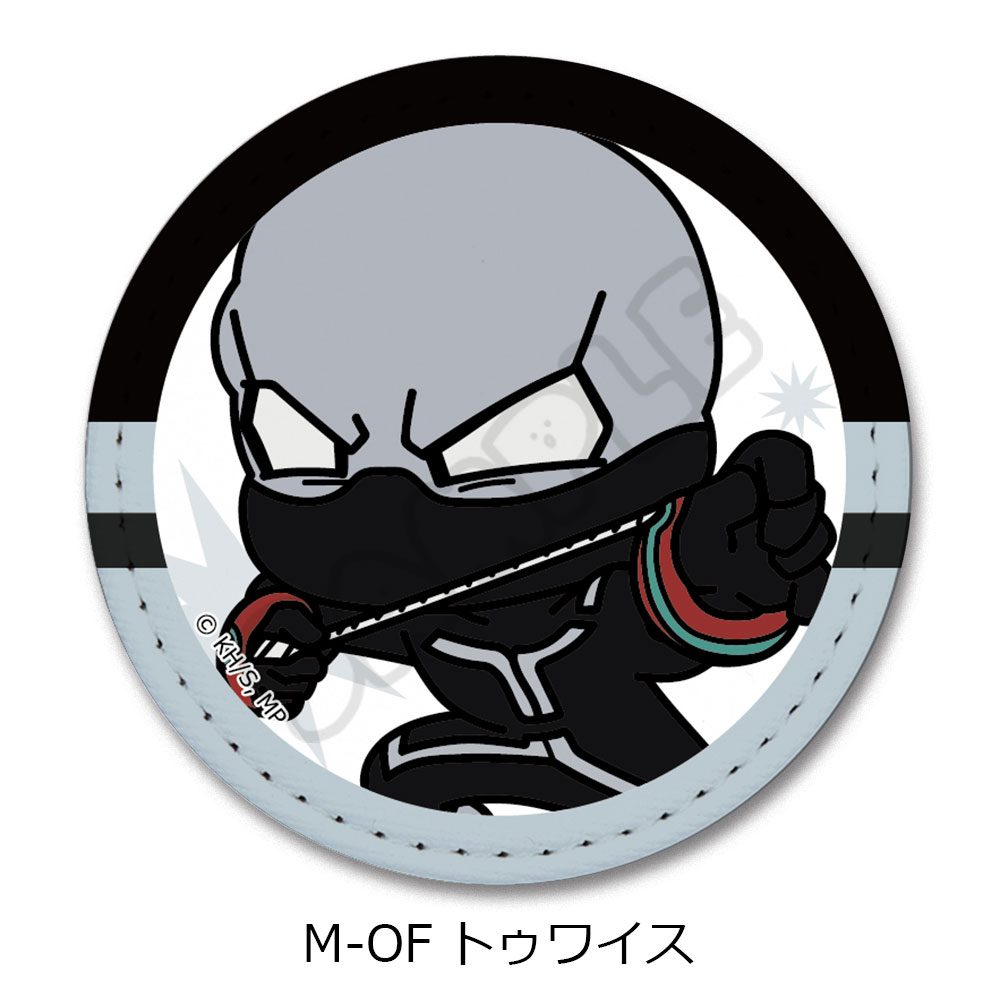 僕のヒーローアカデミア みんなmochocho化大作戦! 第7弾 レザーバッジ M-OF トゥワイス ("My Hero Academia" Minna mochocho Ka Daisakusen! Vol. 7 Leather Badge M-OF Twice)