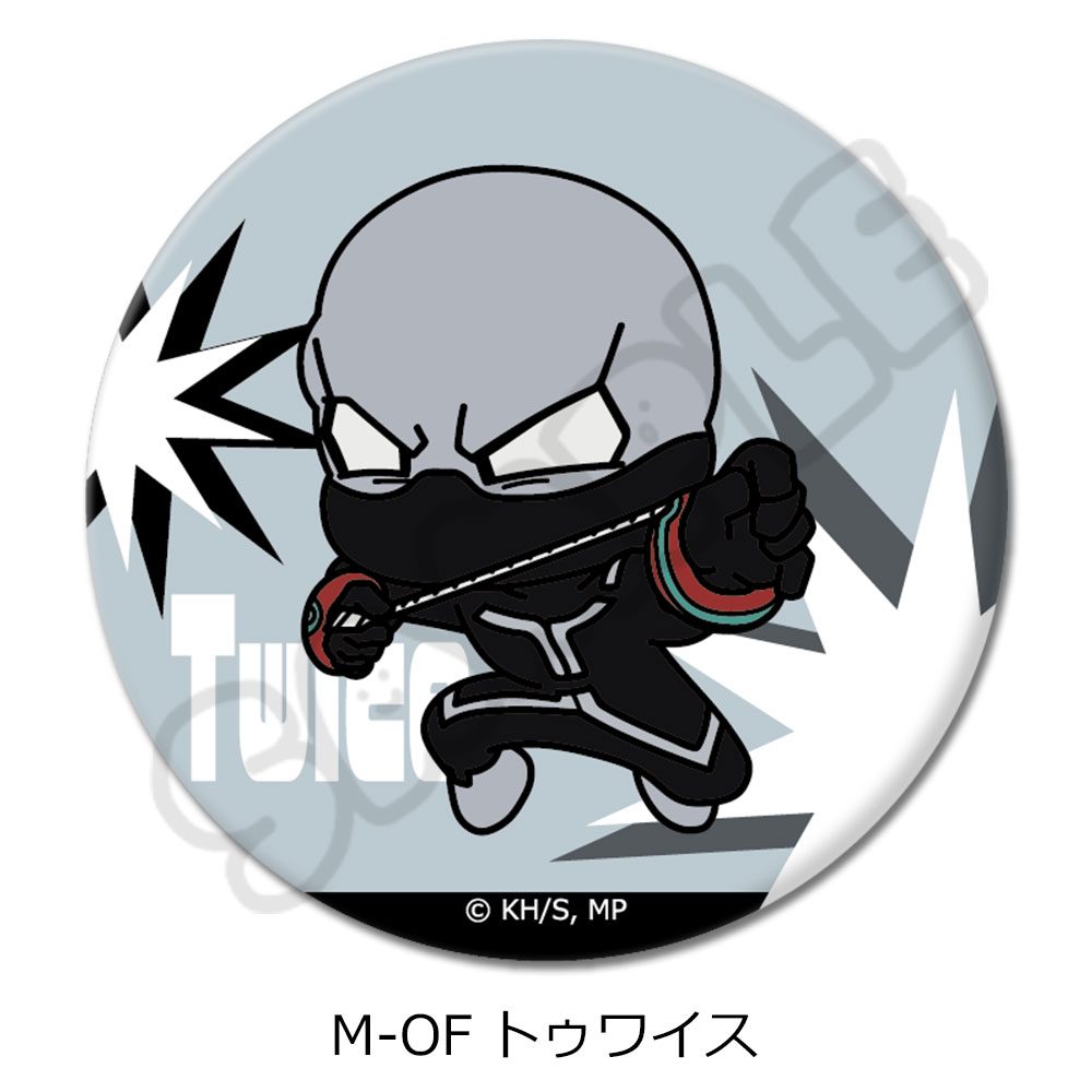 僕のヒーローアカデミア みんなmochocho化大作戦! 第7弾 丸形缶バッジ(57mm) M-OF トゥワイス ("My Hero Academia" Minna mochocho Ka Daisakusen! Vol. 7 Round Can Badge (57mm) M-OF Twice)
