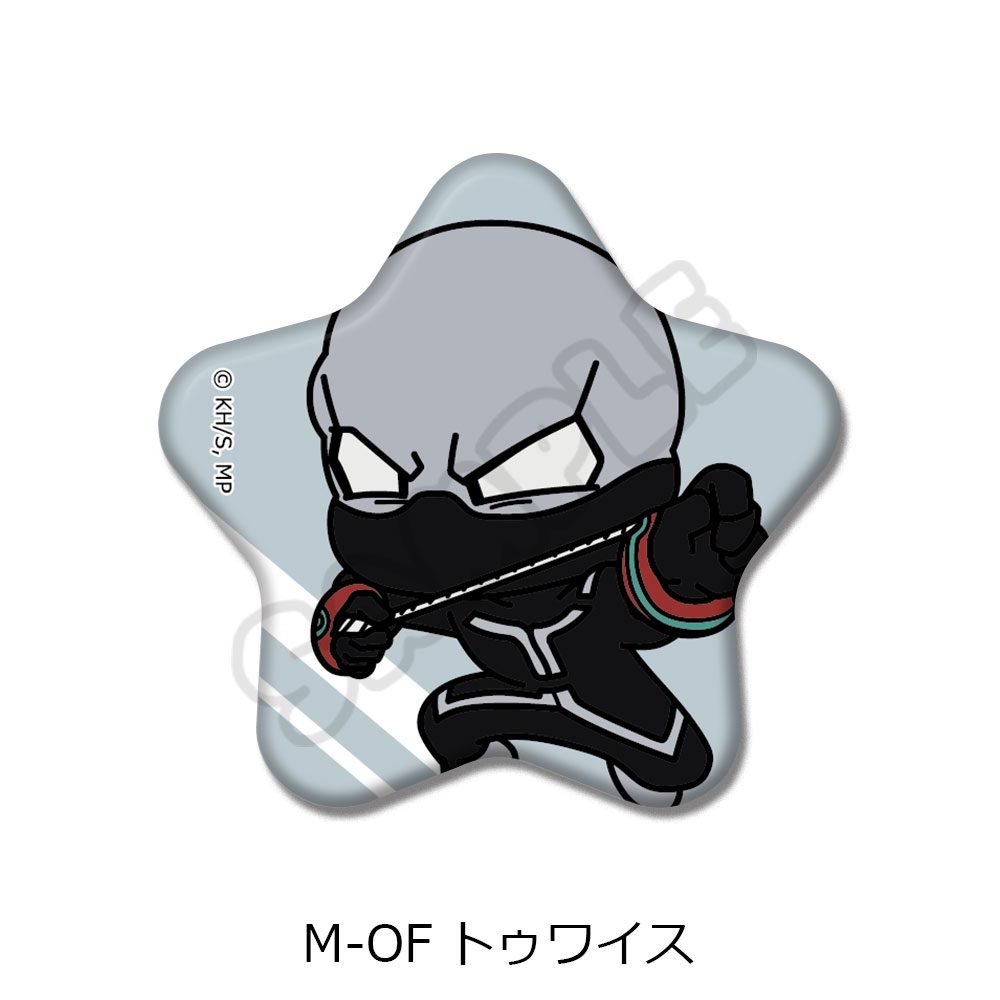 僕のヒーローアカデミア みんなmochocho化大作戦! 第7弾 星型缶バッジ M-OF トゥワイス ("My Hero Academia" Minna mochocho Ka Daisakusen! Vol. 7 Star Can Badge M-OF Twice)