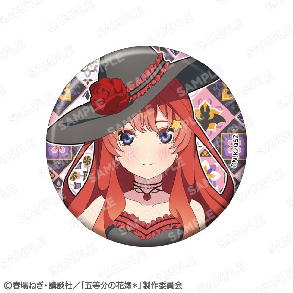 五等分の花嫁* ホログラム57mm缶バッジ 中野五月 ("The Quintessential Quintuplets Specials 2" Hologram 57mm Can Badge Nakano Itsuki)
