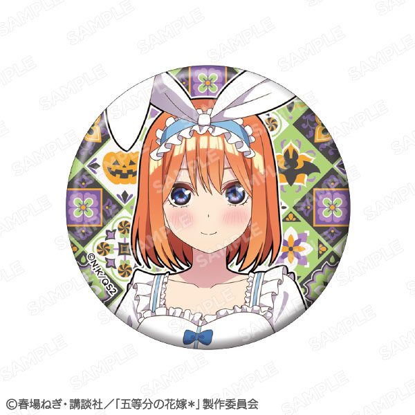 五等分の花嫁* ホログラム57mm缶バッジ 中野四葉 ("The Quintessential Quintuplets Specials 2" Hologram 57mm Can Badge Nakano Yotsuba)