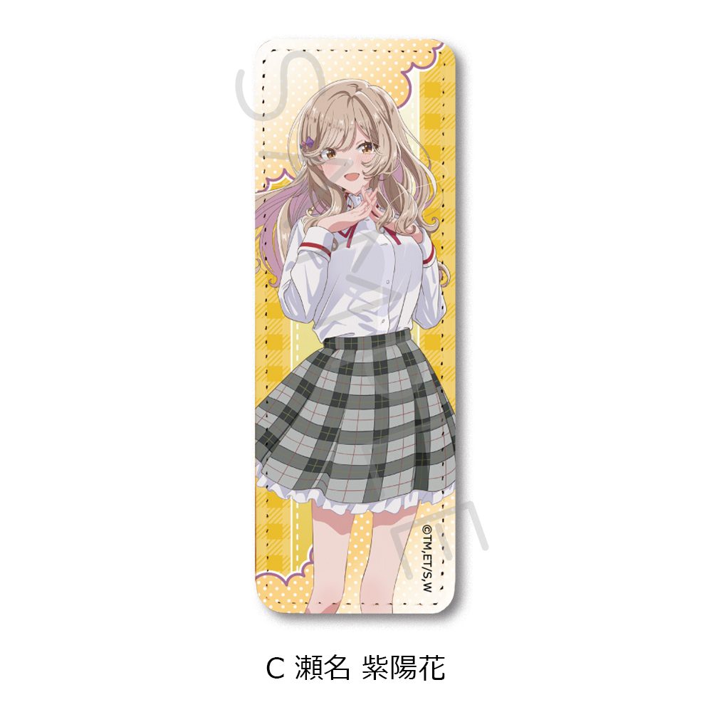 わたしが恋人になれるわけないじゃん、ムリムリ!(※ムリじゃなかった!?) レザーバッジ(ロング) C 瀬名紫陽花 ("There's No Freaking Way I'll be Your Lover! Unless..." Leather Badge (Long) C Sena Ajisai)