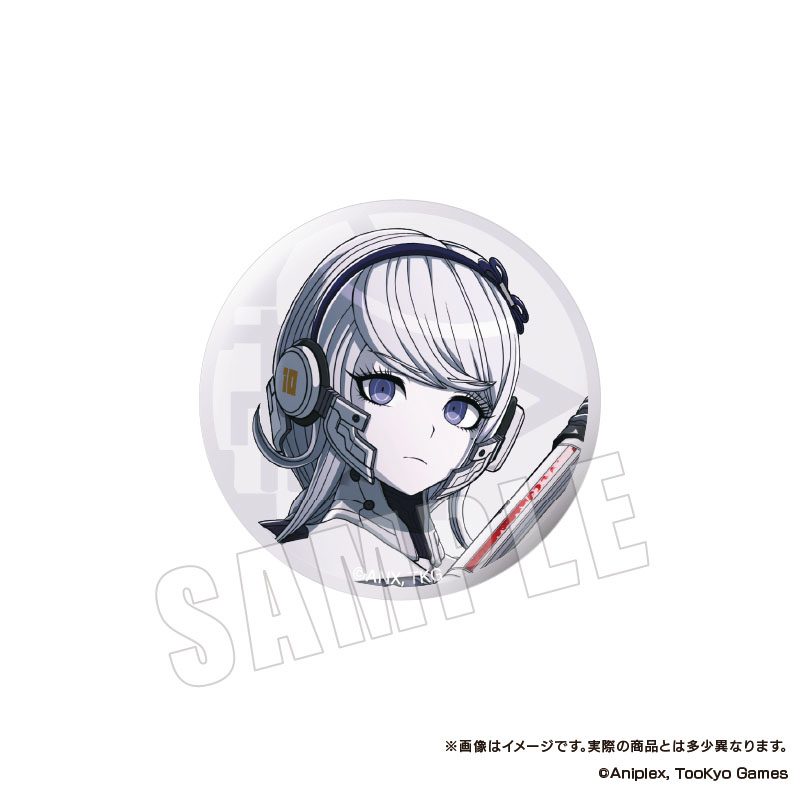 HUNDRED LINE -最終防衛学園- 缶バッジ 11 霧藤希 ("The Hundred Line -Last Defense Academy-" Can Badge 11 Kirifuji Nozomi)