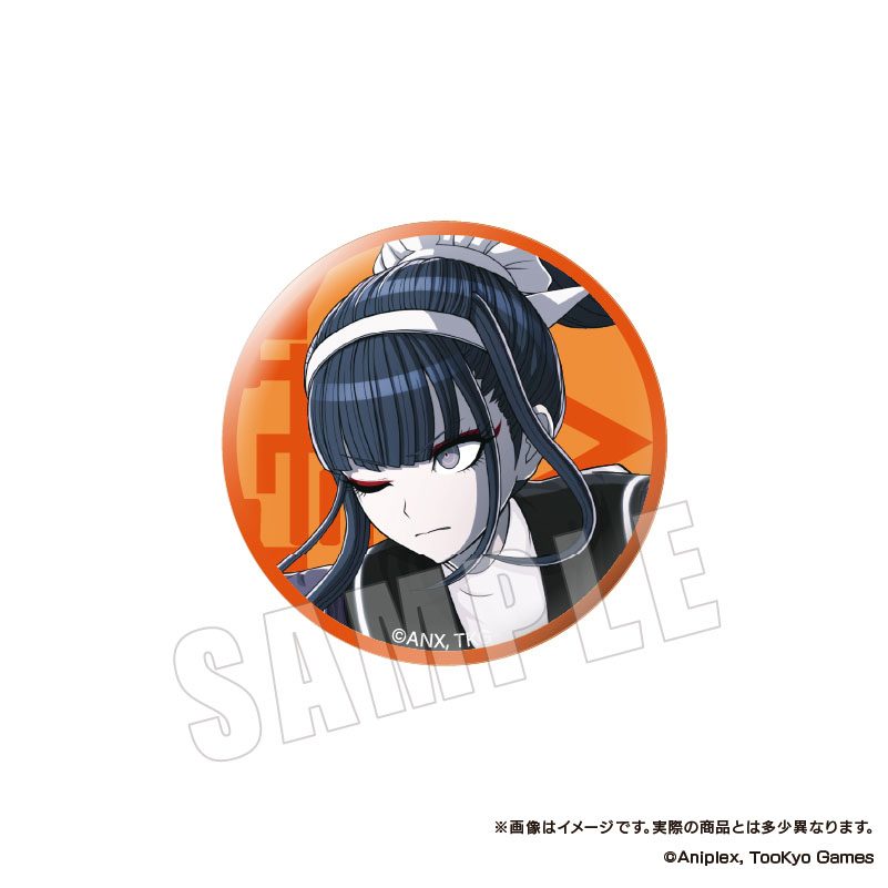 HUNDRED LINE -最終防衛学園- 缶バッジ 13 凶鳥狂死香 ("The Hundred Line -Last Defense Academy-" Can Badge 13 Magadori Kyoshika)