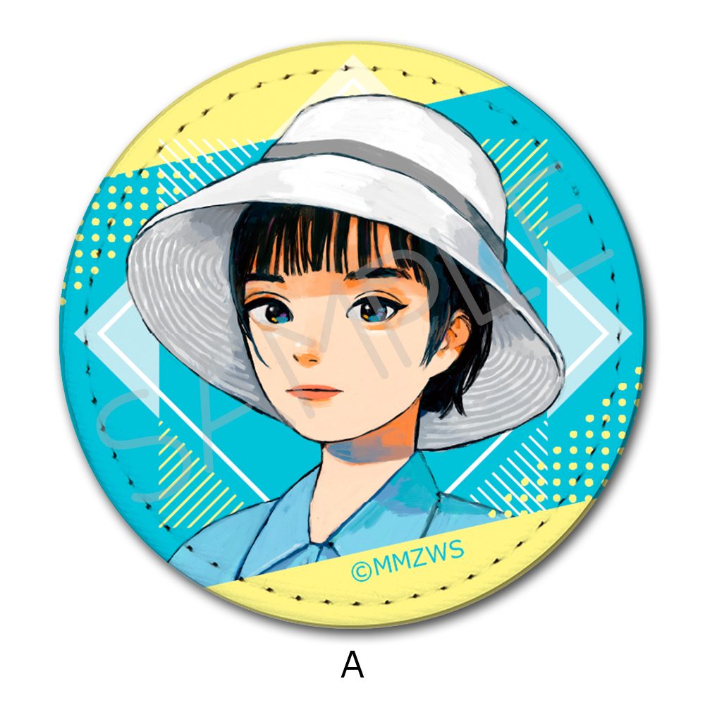 成瀬は天下を取りにいく レザーバッジ A ("Naruse is Going to Take Over the World" Leather Badge A)