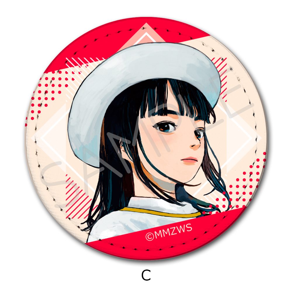 成瀬は天下を取りにいく レザーバッジ C ("Naruse is Going to Take Over the World" Leather Badge C)