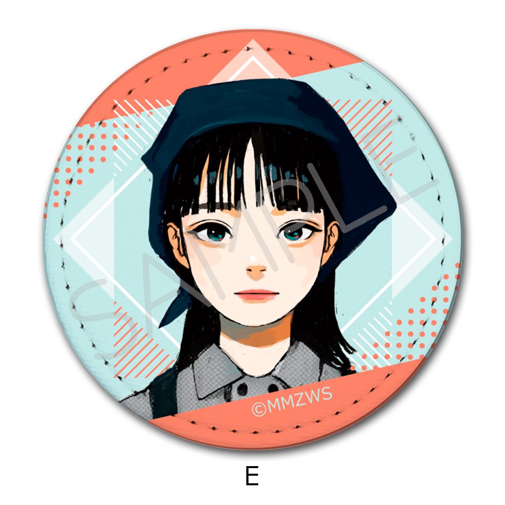 成瀬は天下を取りにいく レザーバッジ E ("Naruse is Going to Take Over the World" Leather Badge E)