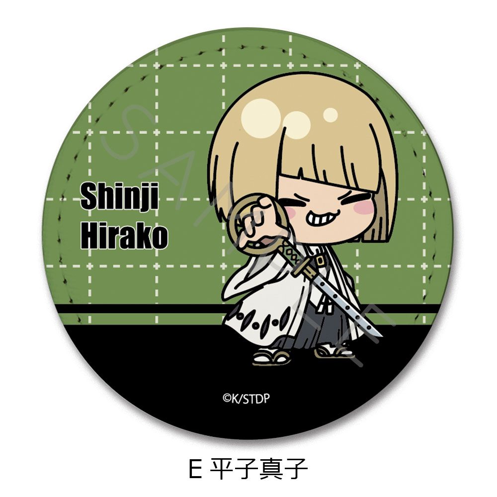 BLEACH 千年血戦篇 レザーバッジ E 平子真子 ("Bleach: Thousand-Year Blood War" Leather Badge E Hirako Shinji)
