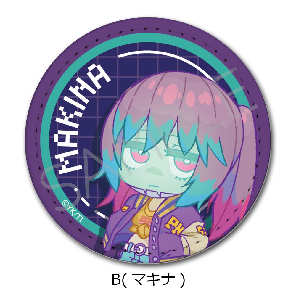 銀河特急 ミルキー☆サブウェイ レザーバッジ B マキナ ("MILKY SUBWAY THE GALACTIC LIMITED EXPRESS" Leather Badge B Makina)