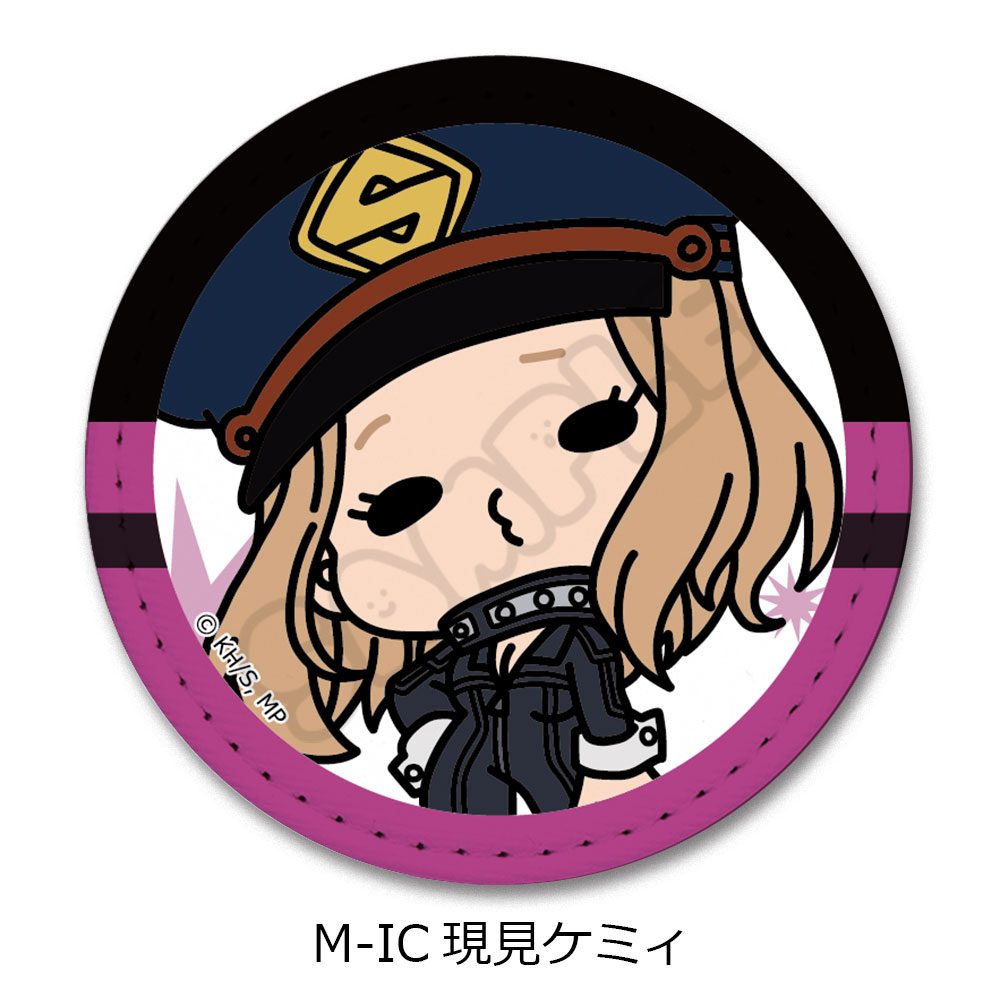 僕のヒーローアカデミア みんなmochocho化大作戦! 第6弾 レザーバッジ M-IC 現見ケミィ ("My Hero Academia" Minna mochocho Ka Daisakusen! Vol. 6 Leather Badge M-IC Utsushimi Camie)