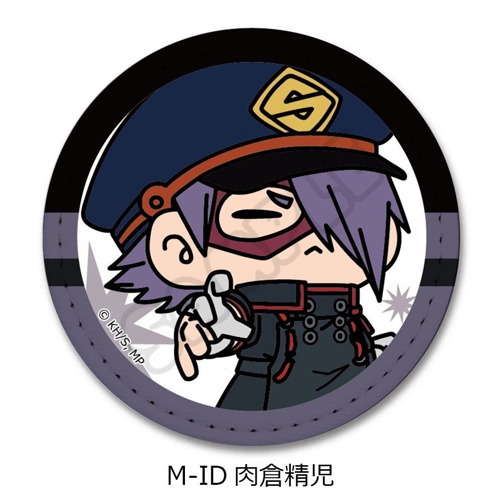 僕のヒーローアカデミア みんなmochocho化大作戦! 第6弾 レザーバッジ M-ID 肉倉精児 ("My Hero Academia" Minna mochocho Ka Daisakusen! Vol. 6 Leather Badge M-ID Shishikura Seiji)