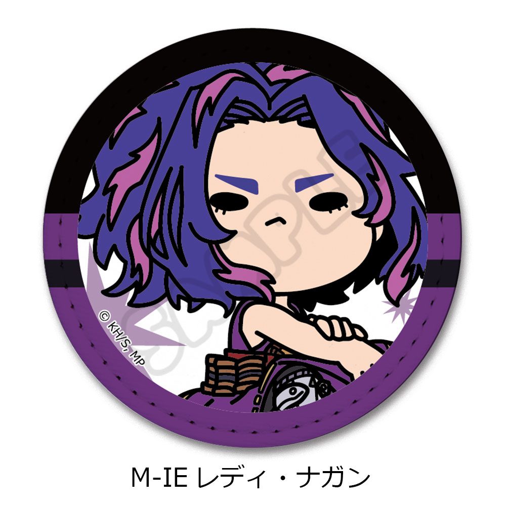 僕のヒーローアカデミア みんなmochocho化大作戦! 第6弾 レザーバッジ M-IE レディ・ナガン ("My Hero Academia" Minna mochocho Ka Daisakusen! Vol. 6 Leather Badge M-IE Lady Nagant)