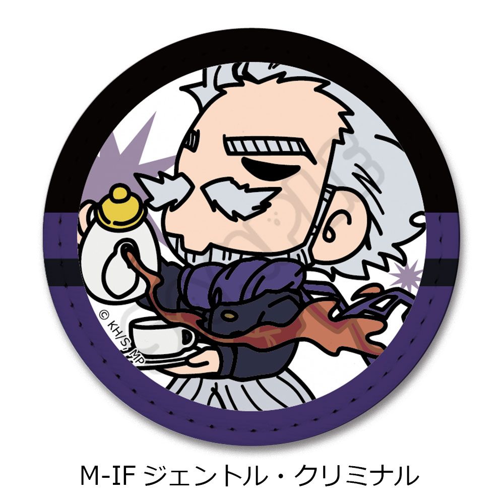 僕のヒーローアカデミア みんなmochocho化大作戦! 第6弾 レザーバッジ M-IF ジェントル・クリミナル ("My Hero Academia" Minna mochocho Ka Daisakusen! Vol. 6 Leather Badge M-IF Gentle Criminal)