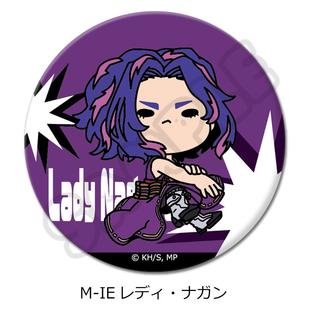 僕のヒーローアカデミア みんなmochocho化大作戦! 第6弾 丸形缶バッジ(57mm) M-IE レディ・ナガン ("My Hero Academia" Minna mochocho Ka Daisakusen! Vol. 6 Round Can Badge (57mm) M-IE Lady Nagant)