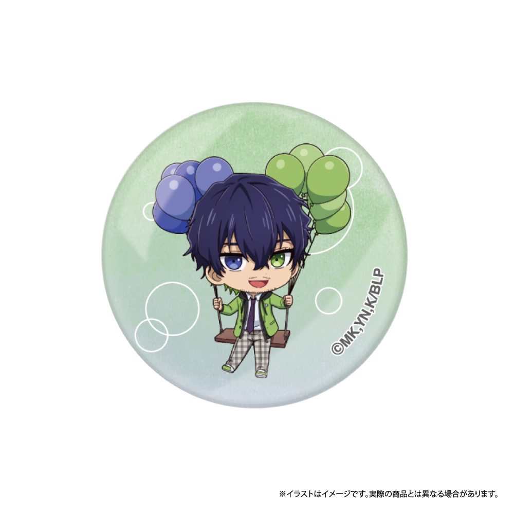 ブルーロック ガラスマグネット オリヴァ・愛空(ミニキャラ)(風船) ("Blue Lock" Glass Magnet Oliver Aiku (Mini Character) (Balloon))