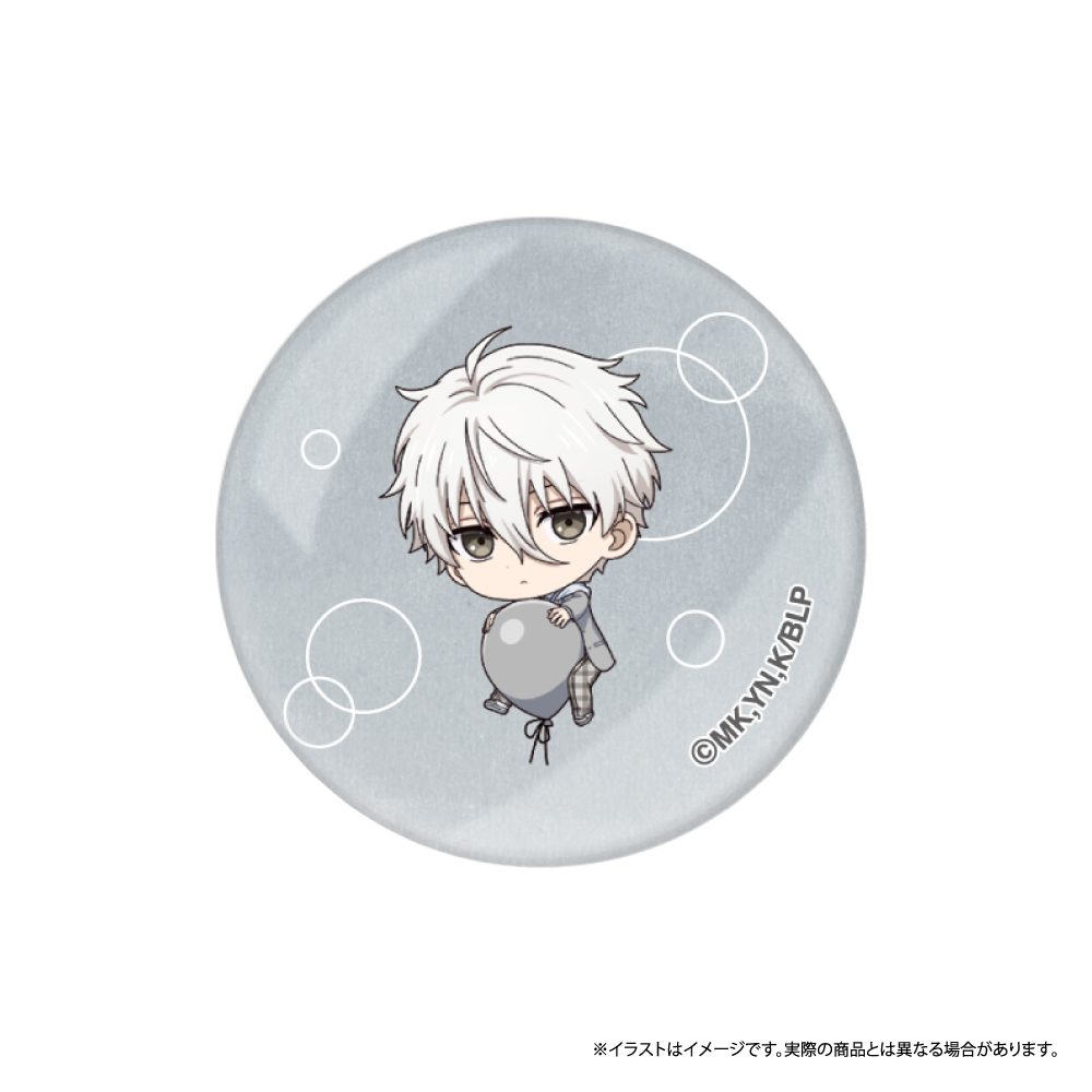 ブルーロック ガラスマグネット 凪誠士郎(ミニキャラ)(風船) ("Blue Lock" Glass Magnet Nagi Seishiro (Mini Character) (Balloon))